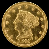 $2.50 Liberty Quarter Eagle, obverse